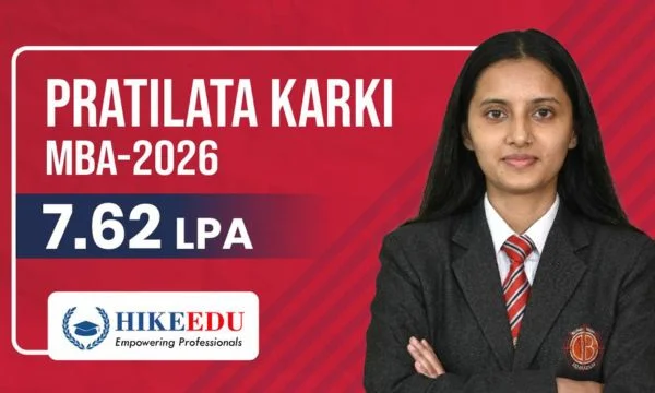 Khushi Arora, MBA 2024, offer of 14 LPA by Federal Bank